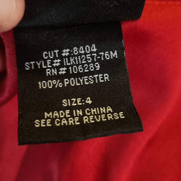 Torrid Vintage Red Sparkle Beaded Camisole Top Size 4 (4X) 4185 - Picture 6 of 7